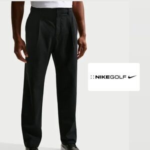 Nike Dri-Fit Golf Pants Black 40x32 Pleated